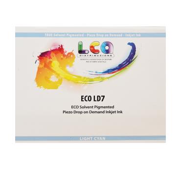 Cartuccia EcoSolvente LD7 - Light Ciano