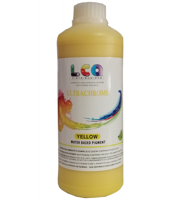 Inchiostro pigmento AQUEOUS 1 LT - Giallo