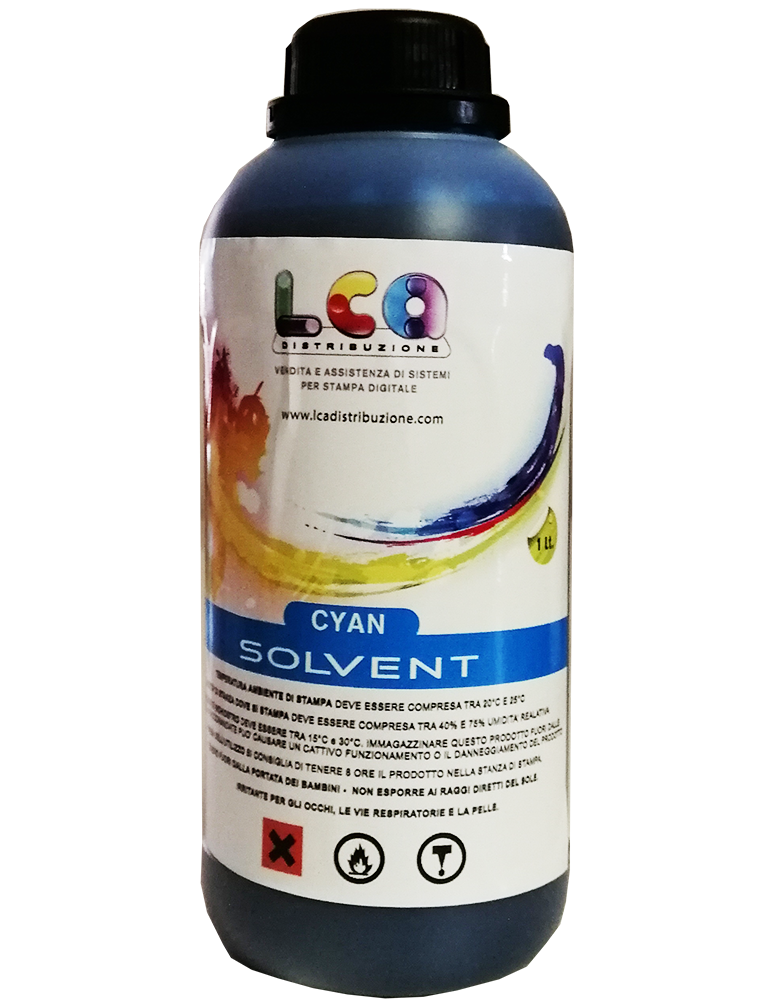 Inchiostro compatibile Eco Solvente 1 LT - Cyano