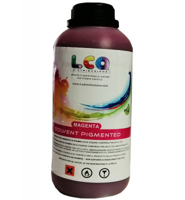 Inchiostro compatibile Eco Solvente 1 LT - Magenta